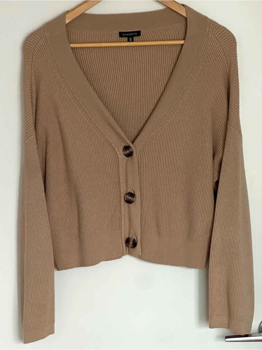 Crop Cardigan Knit Sweater